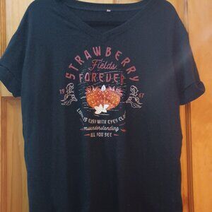 NWOT STRAWBERRY FIELDS FOREVER T SHIRT